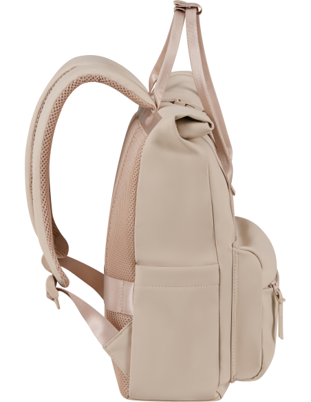 Sac à dos Mono 36 cm American Tourister Urban Groove Beige, vue de profil