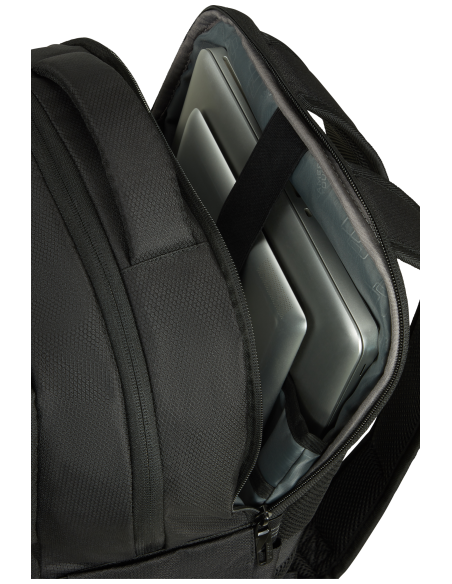Sac à dos PC 15,6 pouces 45 cm American Tourister Urban Groove Noir, compartiment ordinateur