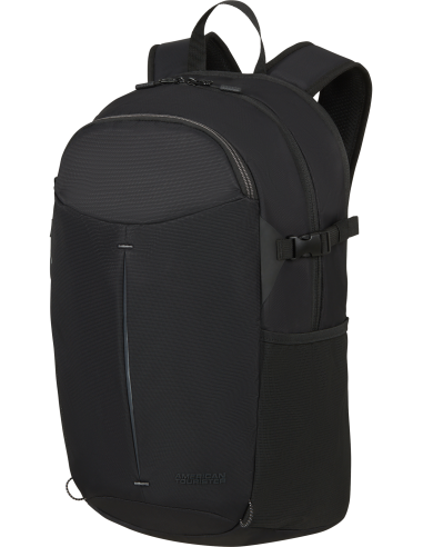 Sac à dos PC 15,6 pouces 48 cm American Tourister Urban Groove Noir, vue de trois quarts