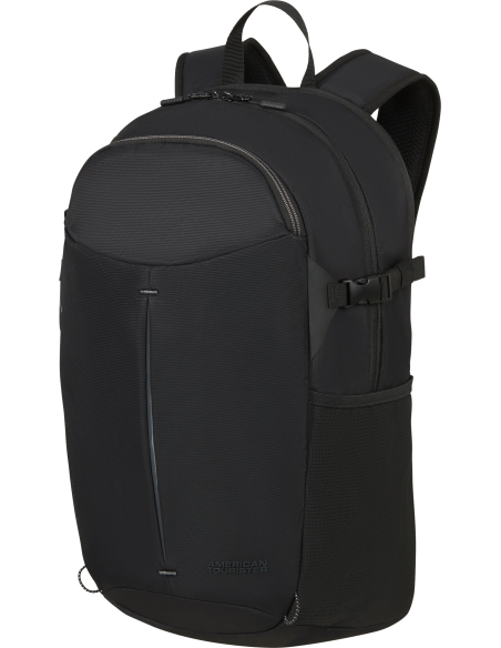 Sac à dos PC 15,6 pouces 48 cm American Tourister Urban Groove Noir, vue de trois quarts