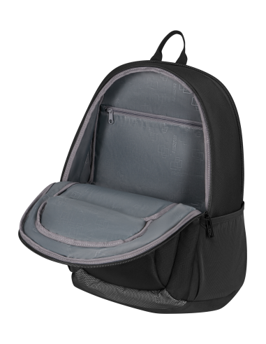 Sac à dos PC 15,6 pouces American Tourister Urban Groove Noir, compartiment ouvert et sangles