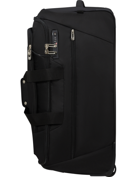 Sac à roulettes 74 cm Samsonite Respark Ozone Black, profil et poignée latérale