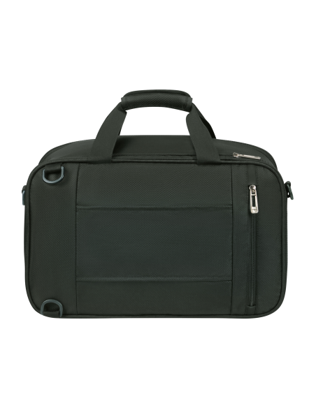 Sac 3-en-1 40 cm Samsonite Respark Forest Green, dos et passant pour valise