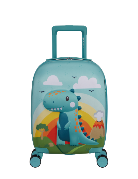 Valise enfant 4 roues 47 cm American Tourister Wondertrips Dino, réf. 160210-6304