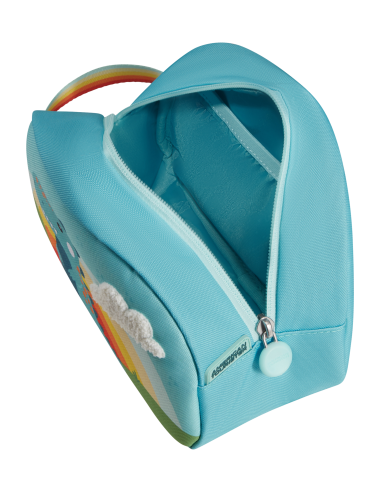 Pochette enfant 20 cm American Tourister Wondertrips Dino, compartiment ouvert et rangements