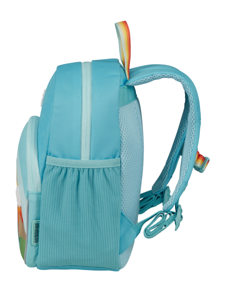 Mini sac à dos enfant 27 cm American Tourister Wondertrips Dino, vue de profil