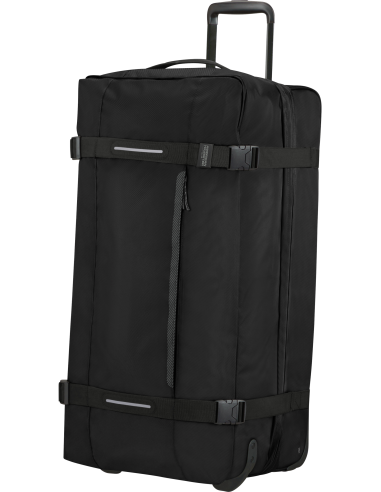 Sac de voyage 2 roues 78,5 cm American Tourister Urban Track Asphalt Black, vue de trois quarts