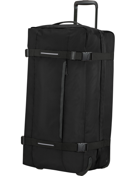 Sac de voyage 2 roues 78,5 cm American Tourister Urban Track Asphalt Black, vue de trois quarts