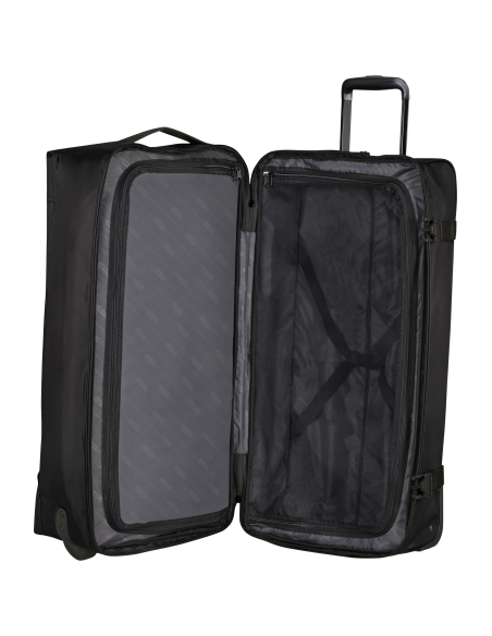 Sac de voyage 2 roues 78,5 cm American Tourister Urban Track Asphalt Black, compartiment ouvert et rangements