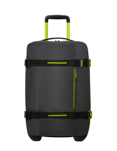 Sac de voyage Coated 55 cm American Tourister Urban Track Black/Lime, réf. 150027-A185