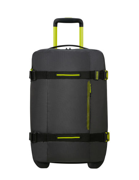 Sac de voyage Coated 55 cm American Tourister Urban Track Black/Lime, réf. 150027-A185