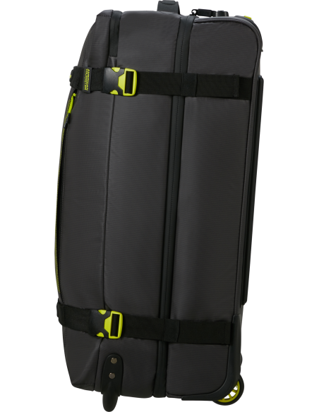 Sac de voyage Coated 68 cm American Tourister Urban Track Black/Lime, vue de profil