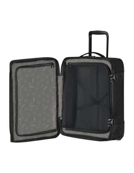 Sac à dos 2 roues 55 cm American Tourister Urban Track Asphalt Black, compartiment ouvert et rangements