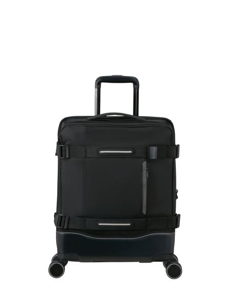 Valise cabine 4 roues 55 cm American Tourister Urban Track Asphalt Black, réf. 154673-0423