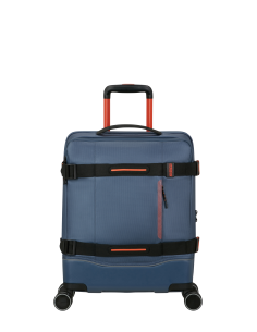 Valise cabine Coated 55 cm American Tourister Urban Track Navy/Orange, réf. 154675-6032
