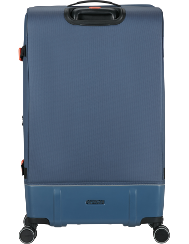 Valise soute Coated 79 cm American Tourister Urban Track Navy/Orange, vue arrière