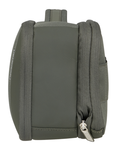 Trousse de toilette extensible 26 cm American Tourister Wanderlite Dark Khaki, vue de profil