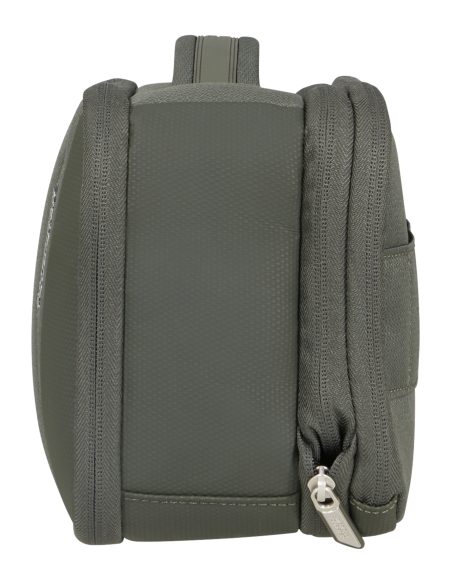Trousse de toilette extensible 26 cm American Tourister Wanderlite Dark Khaki, vue de profil