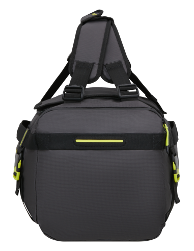 Sac de voyage convertible L 50 cm American Tourister Urban Track Black/Lime, vue de profil