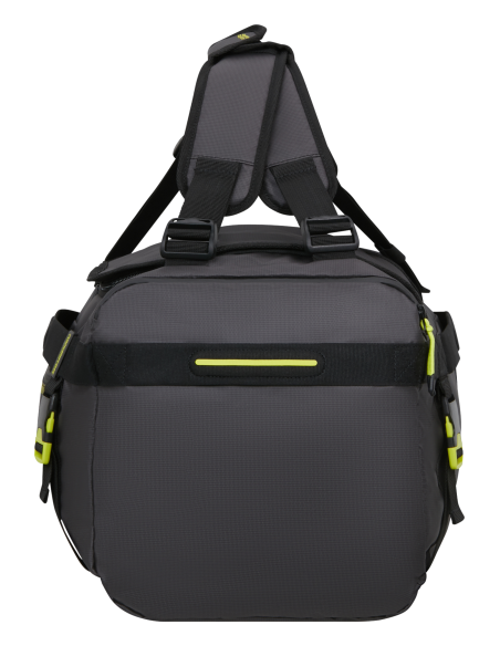 Sac de voyage convertible L 50 cm American Tourister Urban Track Black/Lime, vue de profil