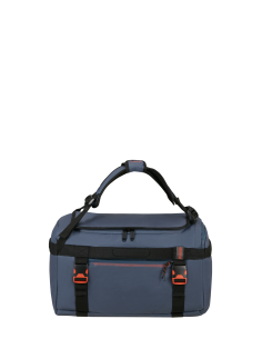Sac de voyage convertible L 50 cm American Tourister Urban Track Navy/Orange, réf. 158951-6032