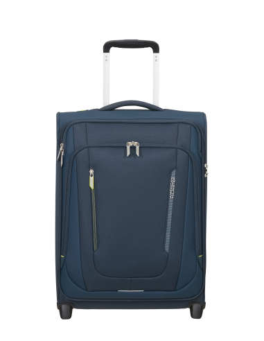 Valise cabine 2 roues 55 cm American Tourister Wanderlite Bleu Marine Foncé, réf. 158074-1265