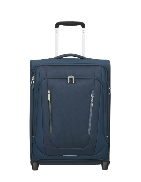 Valise cabine 2 roues 55 cm American Tourister Wanderlite Bleu Marine Foncé, réf. 158074-1265