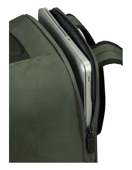 Sac à dos PC 14 pouces American Tourister Urban Track Dark Khaki, rangement ordinateur