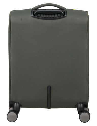 Valise cabine extensible 55 cm American Tourister Wanderlite Dark Khaki, vue arrière