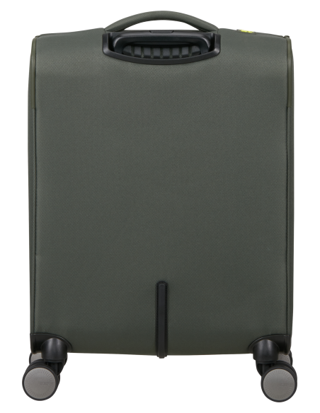 Valise cabine extensible 55 cm American Tourister Wanderlite Dark Khaki, vue arrière