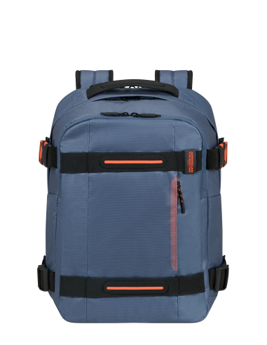 Sac à dos Coated PC 15,6 pouces American Tourister Urban Track Navy/Orange, réf. 155705-6032