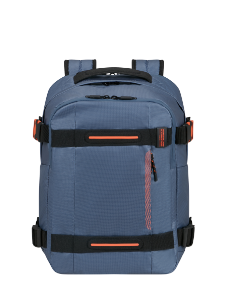 Sac à dos Coated PC 15,6 pouces American Tourister Urban Track Navy/Orange, réf. 155705-6032