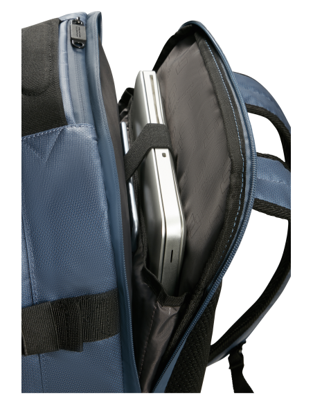 Sac à dos Coated PC 15,6 pouces American Tourister Urban Track Navy/Orange, rangement ordinateur