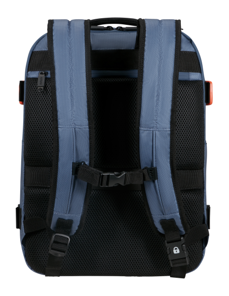 Sac à dos Coated PC 15,6 pouces American Tourister Urban Track Navy/Orange, vue arrière