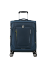 Valise cabine extensible 55 cm American Tourister Wanderlite Bleu Marine Foncé, réf. 158076-1265