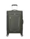 Valise soute extensible 68 cm American Tourister Wanderlite Dark Khaki, réf. 158077-3457