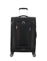 Valise soute extensible 68 cm American Tourister Wanderlite Shadow Black, réf. 158077-0614