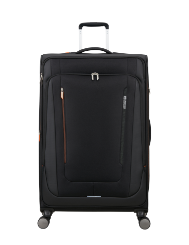Valise soute XL extensible 84 cm American Tourister Wanderlite Shadow Black, réf. 158079-0614