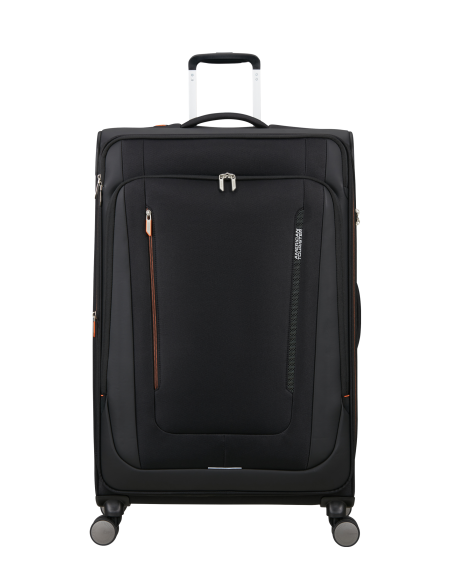 Valise soute XL extensible 84 cm American Tourister Wanderlite Shadow Black, réf. 158079-0614