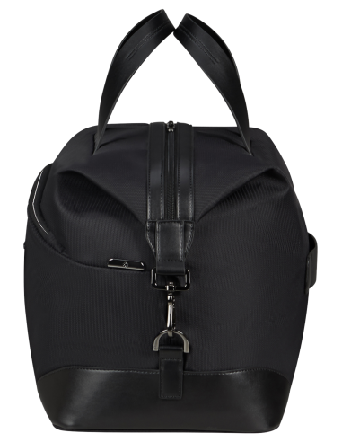 Sac de voyage 53 cm Samsonite Splendix Noir, profil et attache de bandoulière