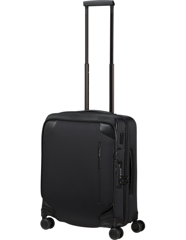 Valise 55 cm Samsonite Splendix Noir, poignée télescopique entièrement sortie