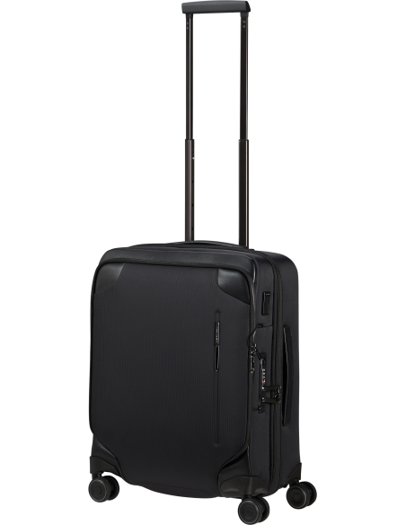 Valise 55 cm Samsonite Splendix Noir, poignée télescopique entièrement sortie