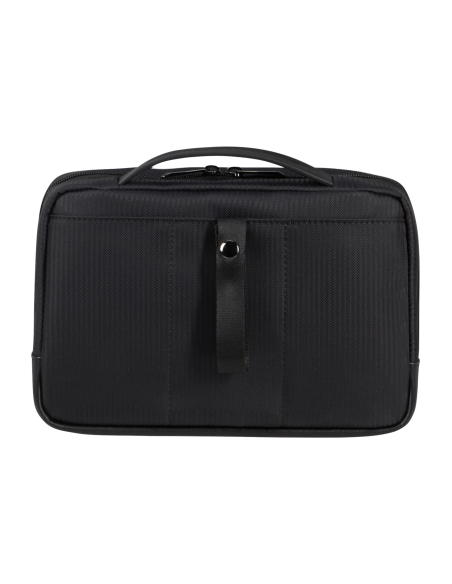 Trousse de toilette Samsonite Splendix Noir, vue arrière et suspension