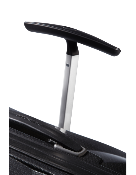 Samsonite Lite-Shock 69 cm Noir, détail de la poignée télescopique