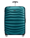 Valise soute 4 roues 81 cm Samsonite Lite-Shock Petrol Blue, référence 62767-1686