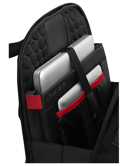 Sac à dos Slim 15.6 pouces Samsonite Pro-DLX 6 Noir, compartiments ordinateur et tablette