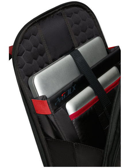 Sac à dos extensible 15.6 pouces Samsonite Pro-DLX 6 Noir, compartiments ordinateur et tablette