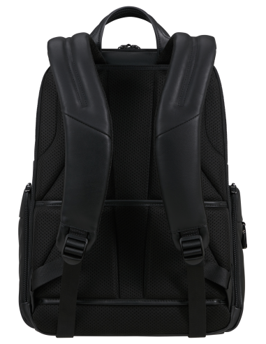 Sac à dos en cuir 15.6 pouces Samsonite Pro-DLX Leather Noir, vue arrière