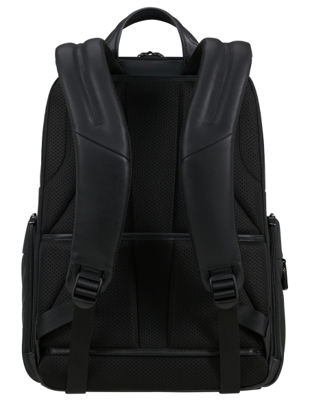 Sac à dos en cuir 15.6 pouces Samsonite Pro-DLX Leather Noir, vue arrière