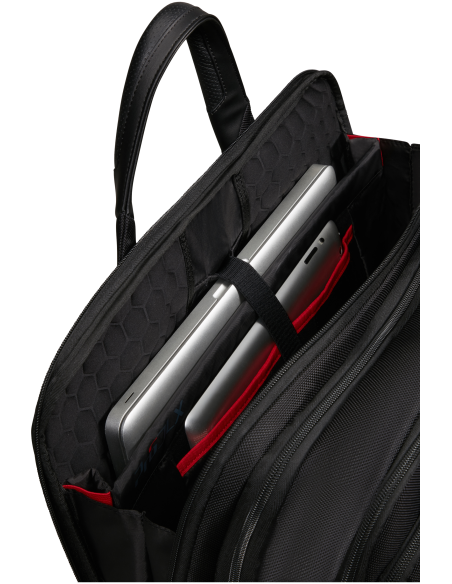 Sacoche extensible 17.3 pouces Samsonite Pro-DLX 6 Noir, compartiment ordinateur et tablette